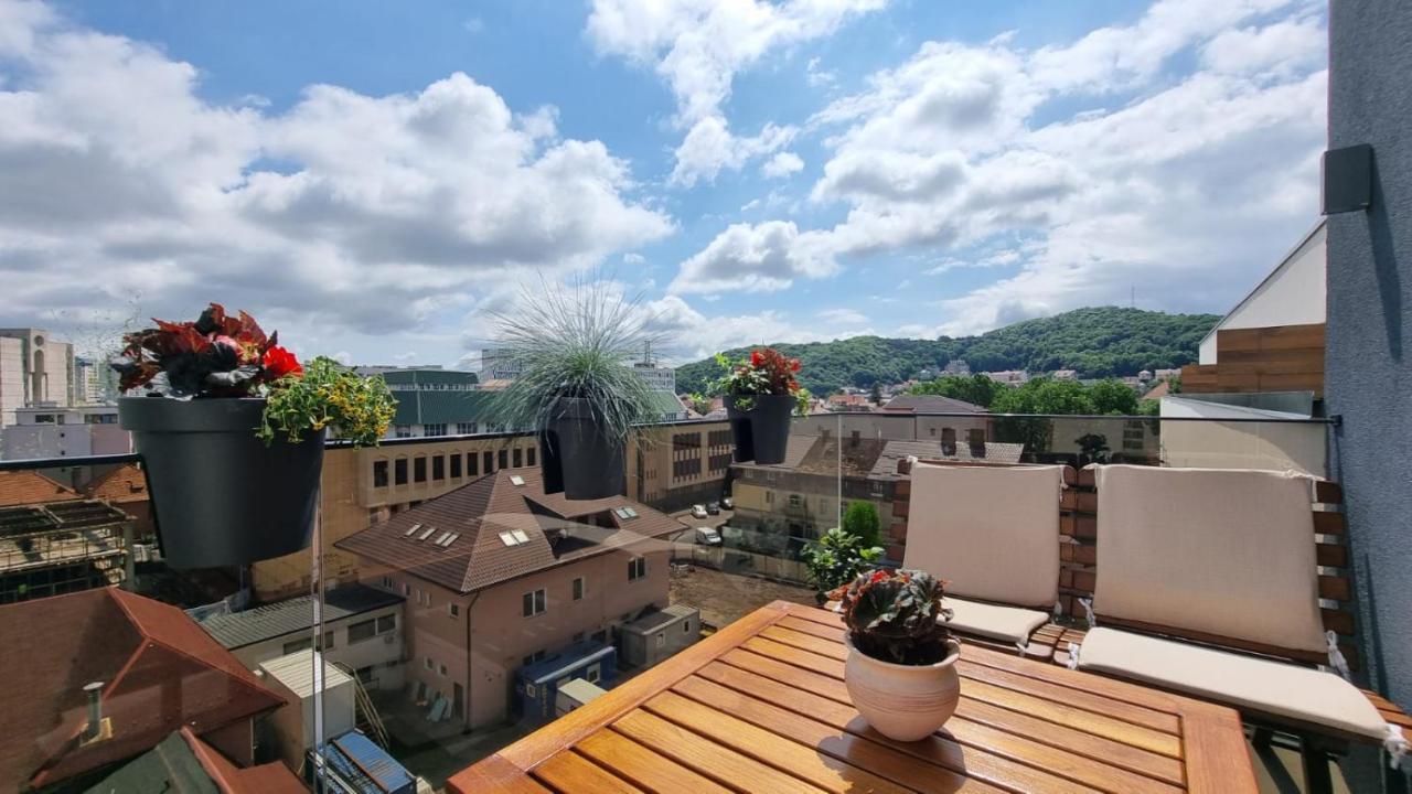Penthouse Cosmopolit Daire Braşov Dış mekan fotoğraf